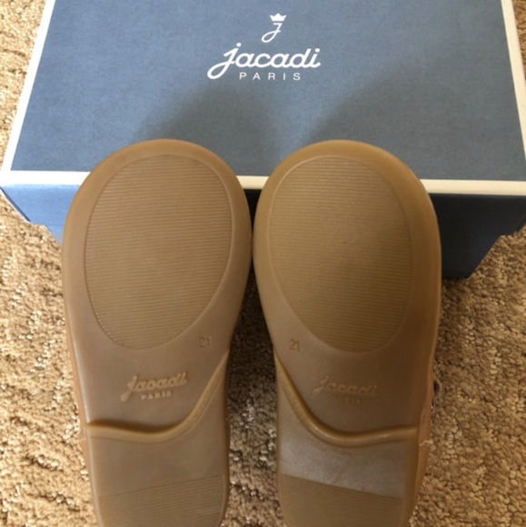 Jacadi Rose Blush Dress Shoes sz. 21 - Picture 4 of 6